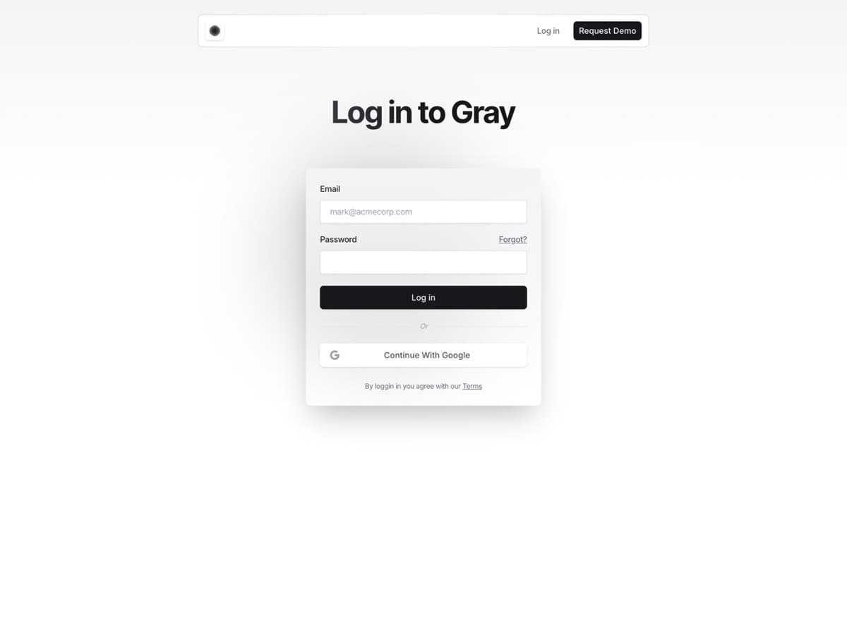 Modèle Gray, page intérieure